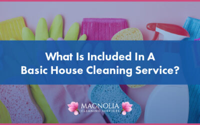 What Is Included In A Basic House Cleaning Service?