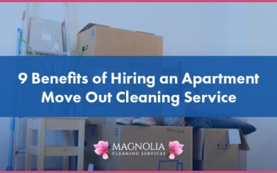 9 Benefits of Hiring an Apartment Move Out Cleaning Service